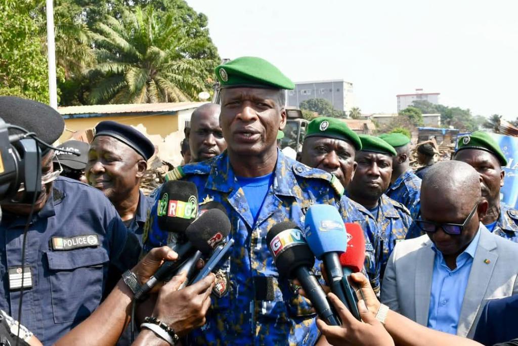 Assainissement des zones criminogènes de conakry. Une opération de déguerpissement sous l'égide du procureur général