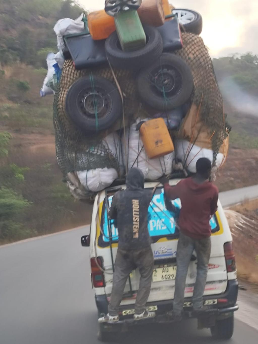 Inconscience sur la RN1 Conakry-Kindia : quand la route devient un danger permanent