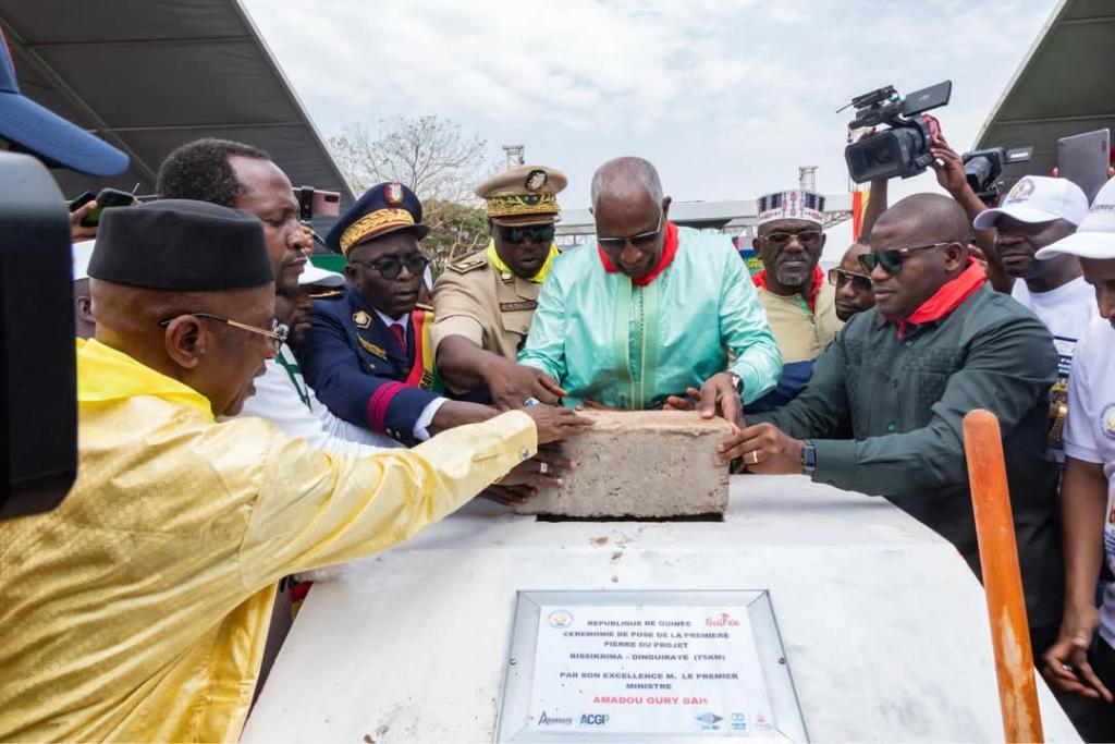 Guinée : Lancement des travaux de réhabilitation et de bitumage du tronçon Bissikirima- Dinguiraye