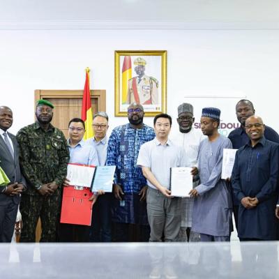 Programme Simandou 2040 : Cérémonie de signature de contrats de reconstructions des routes nationales