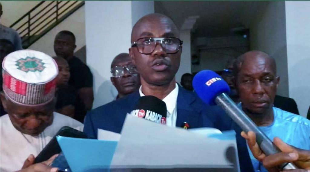 FGF : voici la déclaration officielle des sept membres du Comex sur la révocation provisoire du président Bouba Sampil !