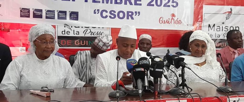 Référendum constitutionnel en Guinée : la CSOR appelle à un « oui massif » le 21 septembre 2025
