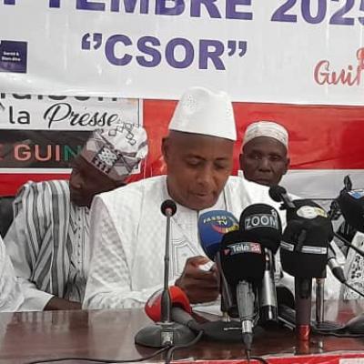 Référendum constitutionnel en Guinée : la CSOR appelle à un « oui massif » le 21 septembre 2025