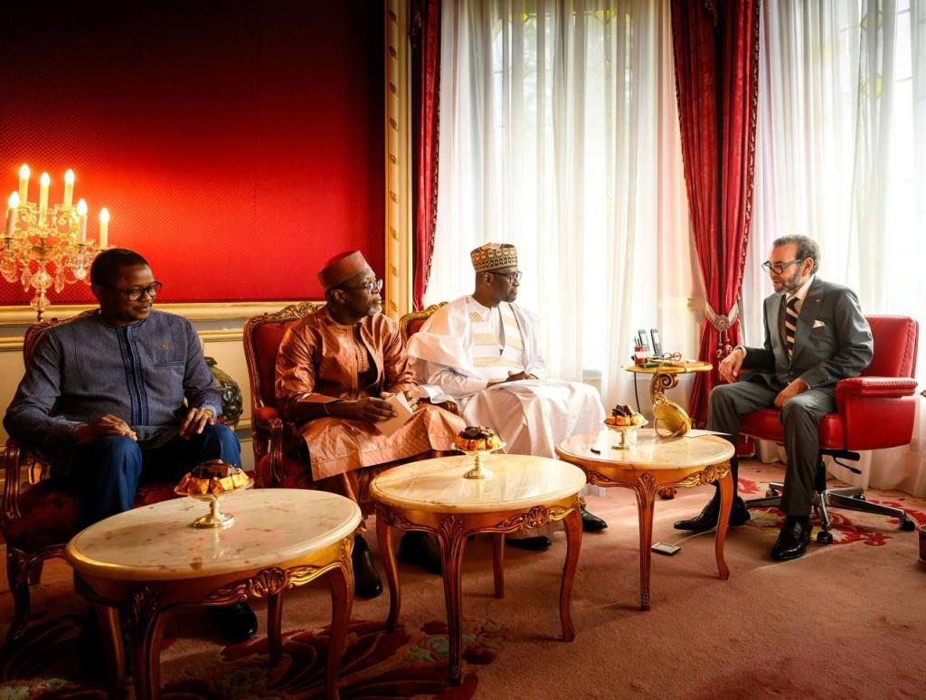 Renforcement de la coopération Sud-Sud : le Roi Mohammed VI reçoit les chefs de la diplomatie de l'AES