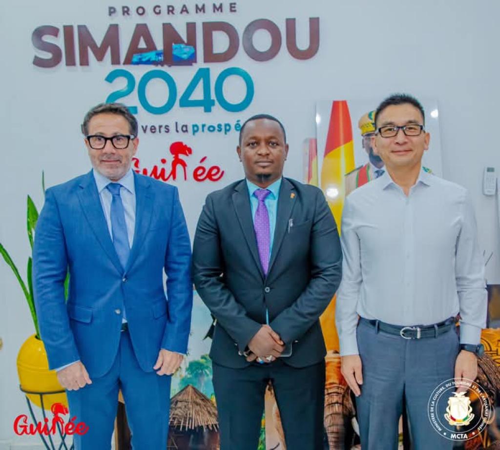 Audience entre le Ministre de la Culture, du Tourisme et de l’Artisanat et les responsables du Consortium SMB Winning