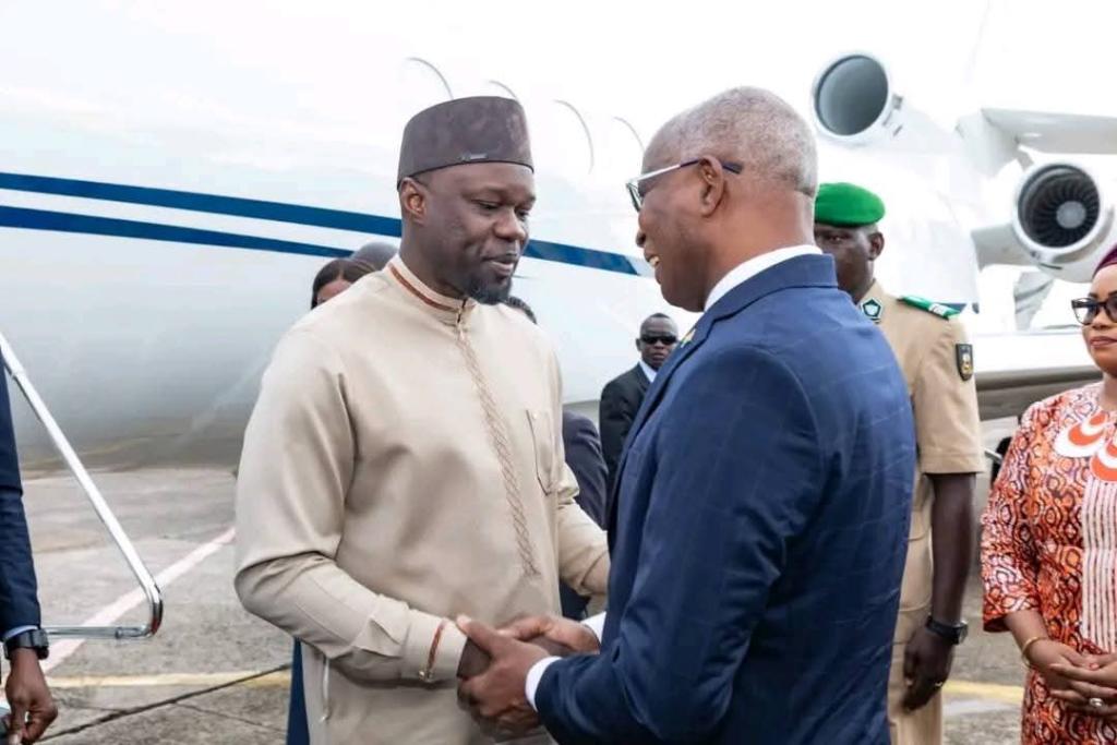 Le Premier Ministre de la république du Sénégal, Ousmane Sonko est arrivé ce dimanche à Conakry