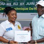 Arbitrage féminin : la FEGUIFOOT boucle le stage MA FIFA 2025
