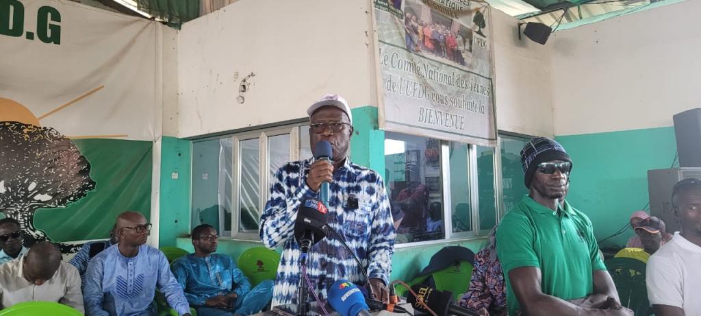 Congrès à l’UFDG : Ceux qui souhaitent être candidats au poste de président, au poste de membre du bureau exécutif, qu’ils déposent leurs candidatures’’ (Vice-président)