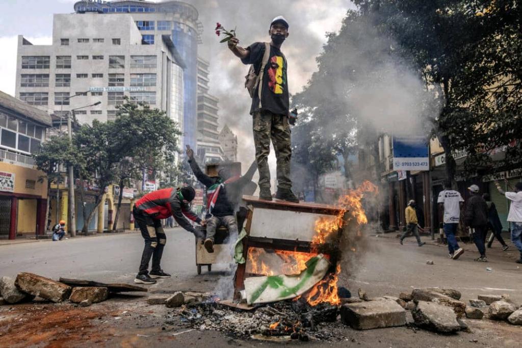 Kenya: la commémoration du soulèvement contre la loi de finances vire à la violence