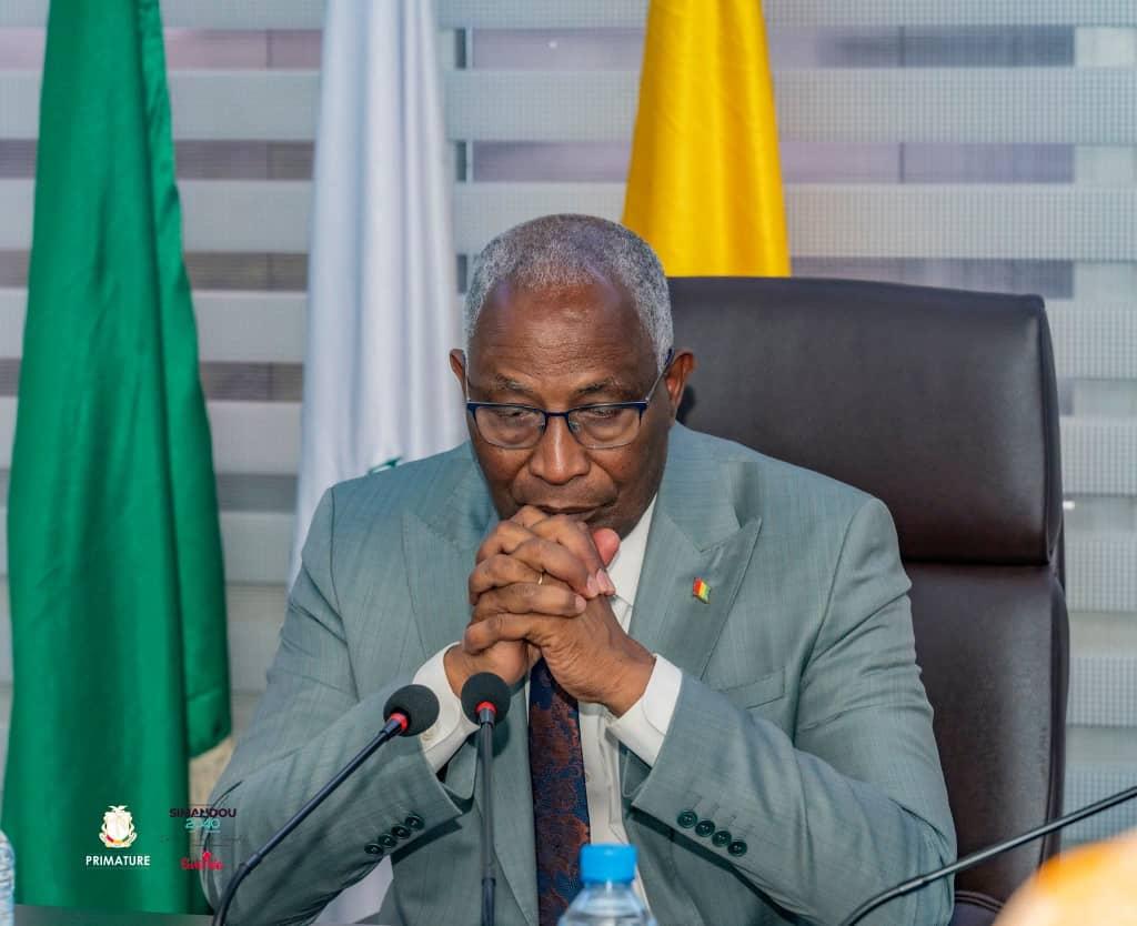 Palais de la Colombe : le Premier Ministre reçoit une délégation du Barreau de Guinée