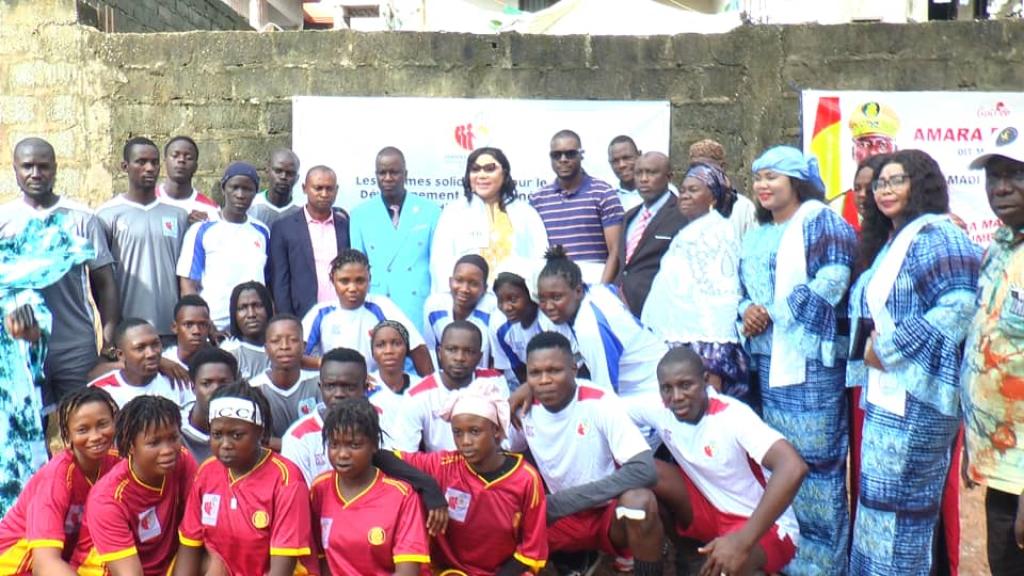 Les femmes de FESODEG mobilisent à Sonfonia pour soutenir les acquis du CNRD et la nouvelle Constitution