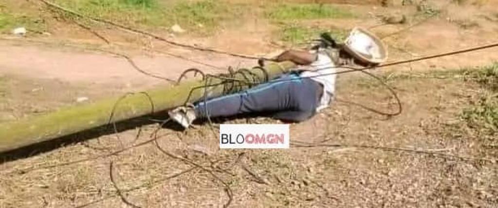 Coyah : un jeune maçon meurt électrocuté près de l'école Doumbouya