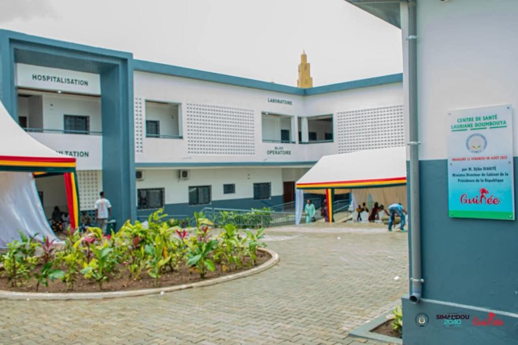 Guinée : Inauguration d’un centre de santé à Kobaya Plateau, un pas de plus vers un système sanitaire renforcé
