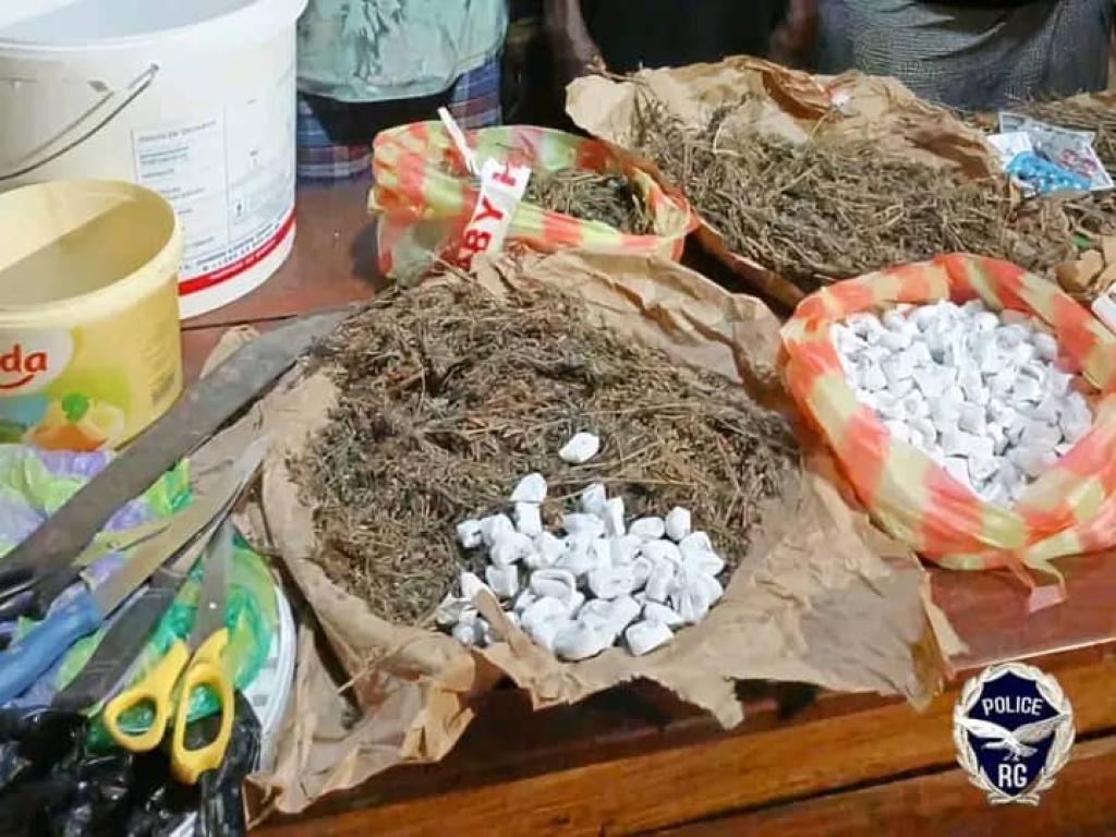 Koundara : Saisie de 2 kilogrammes de chanvre indien