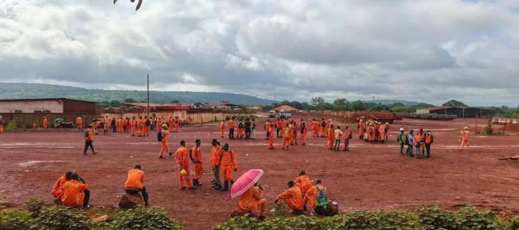 Boké - Mines : La non application de la convention collective engendre une paralysie des activités de la SMB