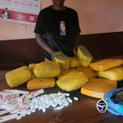 Mandiana : 11,5 kg de drogue saisis entre les mains d'une femme