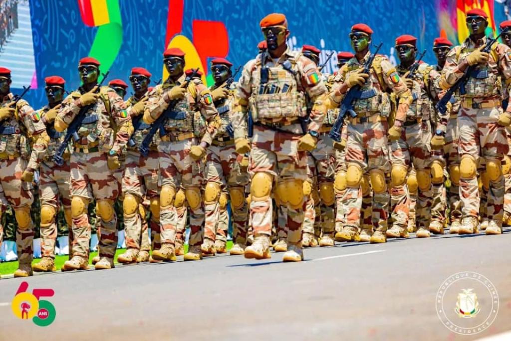 Guinée : Voici la liste des éléments du GFS radiés des effectifs de l'armée