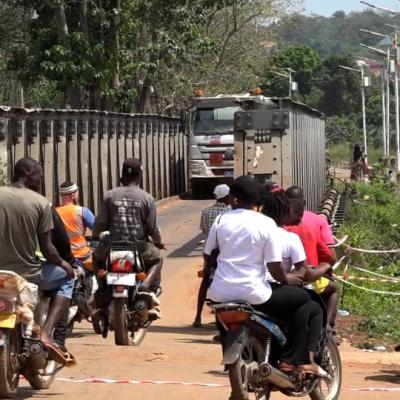 Un nouveau pont pour Faranah : la fin d’un long calvaire pour les usagers