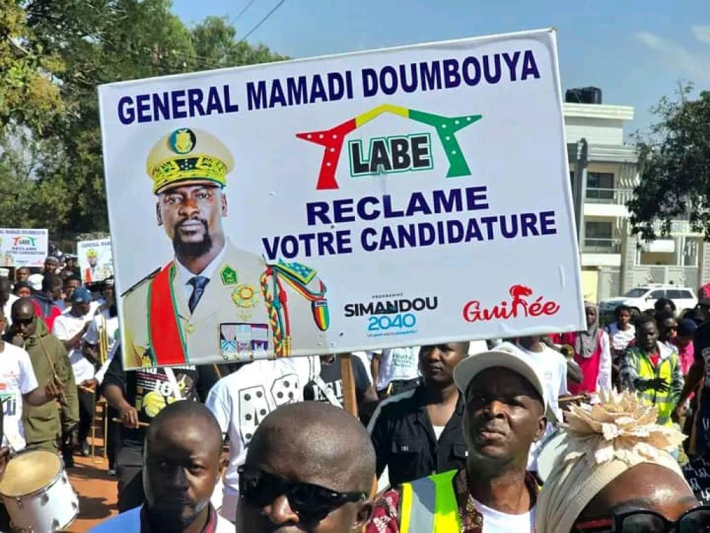 Présidentielle du 28 décembre 2025 : Labé aussi réclame la candidature du général Doumbouya
