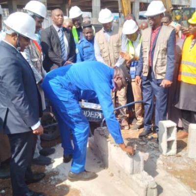 Guinée/ Lancement des travaux de construction du futur siège des Douanes à Ratoma