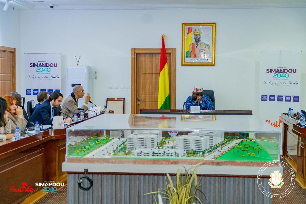 Guinée : Réunion de Cadrage du Programme Simandou 2040 avec des Cabinets de Conseil et Banques d'Affaires Internationaux