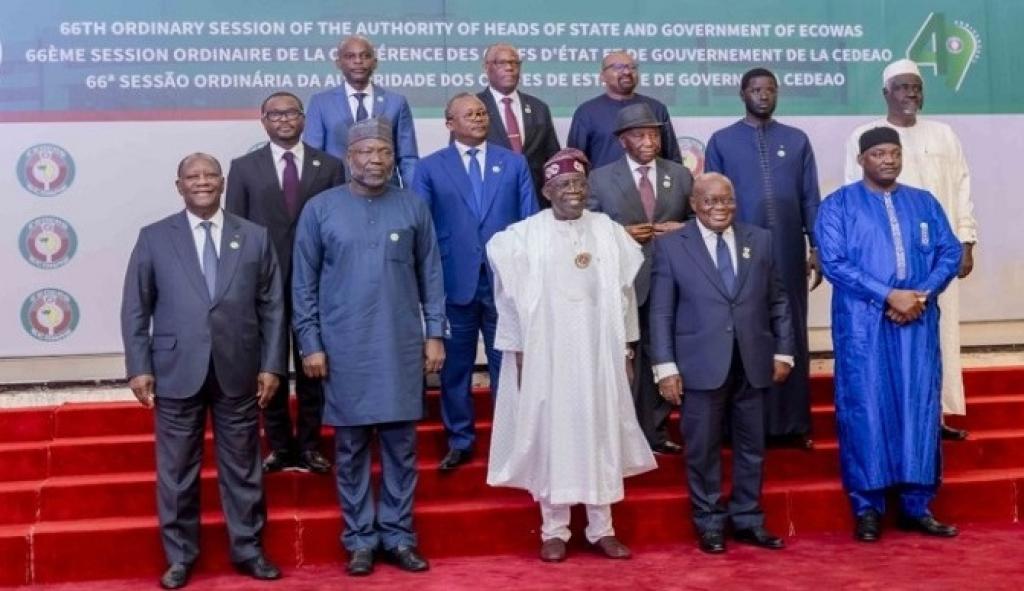 CEDEAO : La Conférence des Chefs d'État acte la sortie du Mali, du Niger et du Burkina Faso de l'organisation