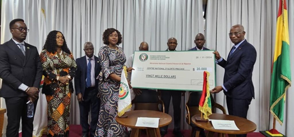 Guinée/CEDEAO: Le Centre national d’alerte précoce et de réponse aux risques sécuritaires officiellement lancé