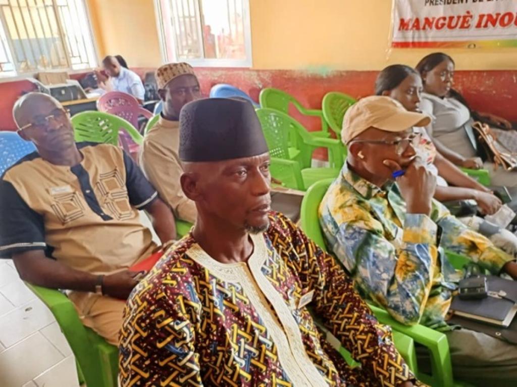Projet WARDIP-Guinée : Formation des acteurs du comité de gestion des plaintes à Gbéssia