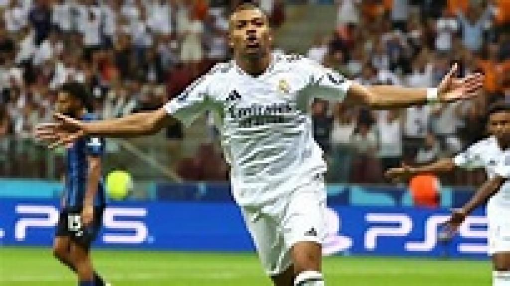 Le magnifique but de Mbappé face à l'Atalanta