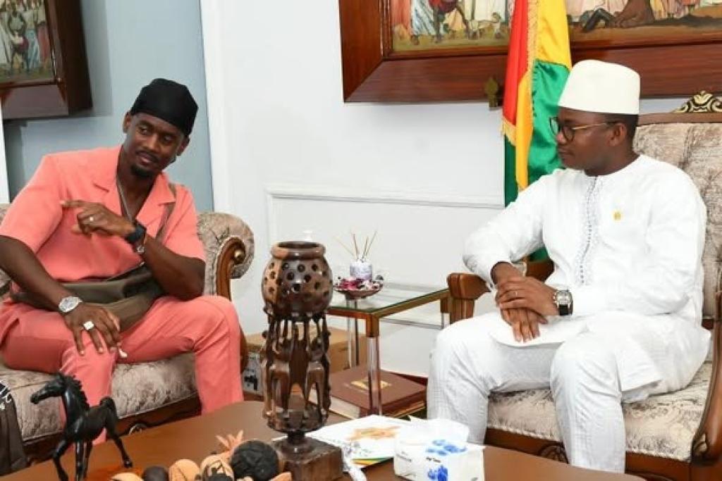 Alpha Diallo (Black M) présente son projet de festival annuel pour la Guinée