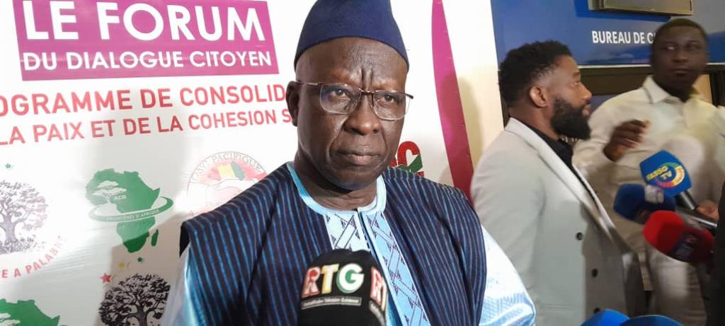 Forum du dialogue citoyen à Conakry : ce que Dr Sékou Gouressy Condé a dit sur la candidature du général Mamadi Doumbouya
