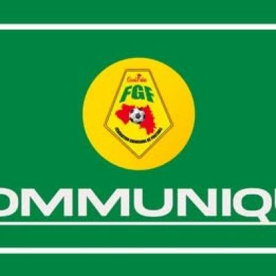 Communiqué relatif au Syli National local