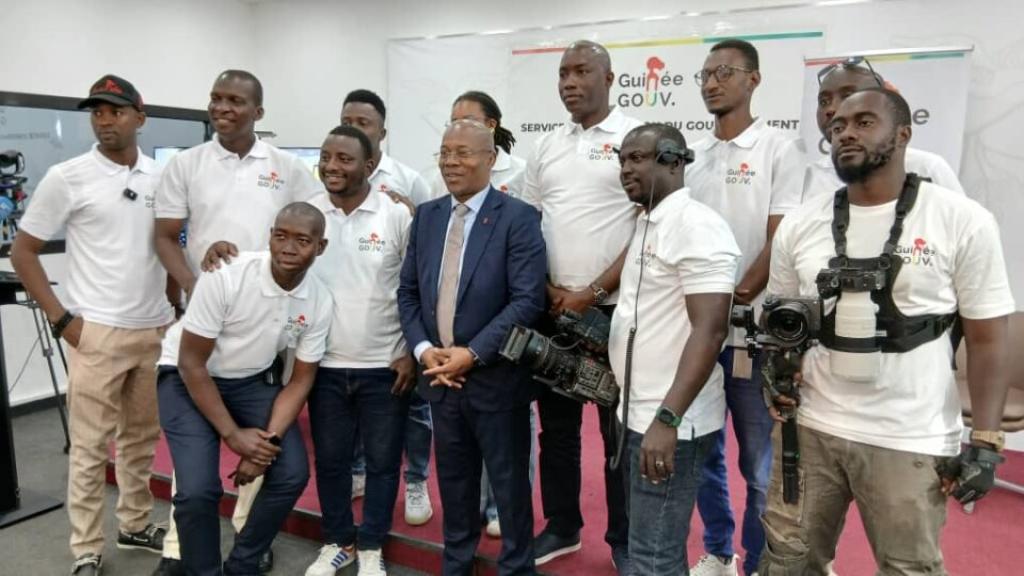 Guinée : une équipe de Communication gouvernementale présentée à la presse