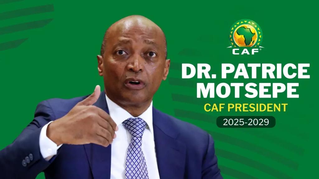 Dr Patrice Motsepe réélu à la présidence de la CAF pour un second mandat