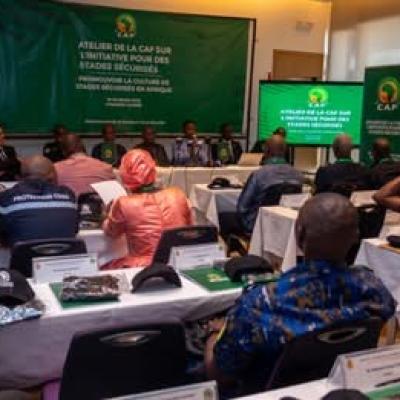Un atelier de formation pour la sécurité dans les stades en Guinée  a débuté ce mardi 18 mars 2025 à Conakry.
