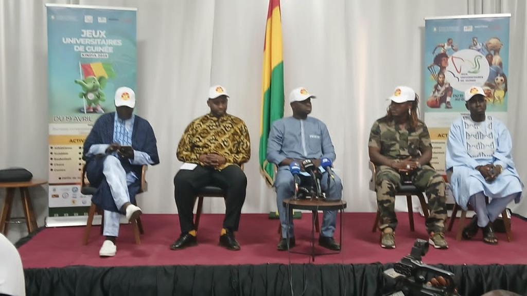 Jeux universitaires de Guinée : les couleurs de la 9ème édition lancées à Conakry !