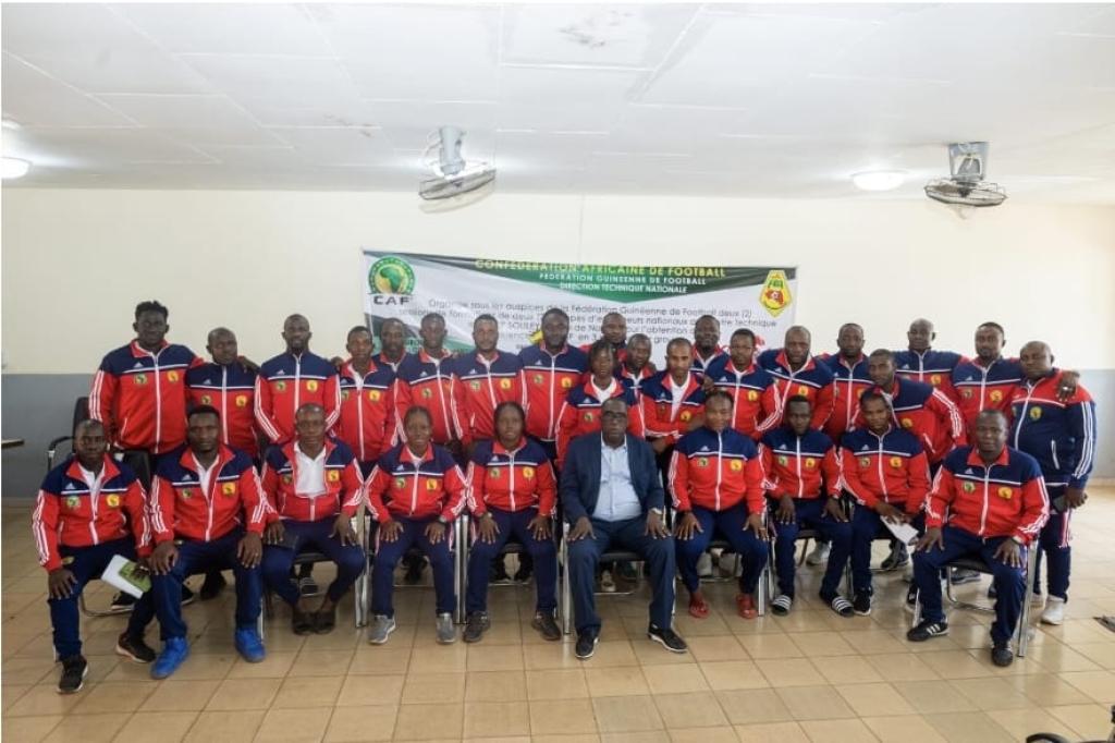 FGF : Lancement de la formation des entraîneurs nationaux pour la Licence ‘’C’’ de la CAF