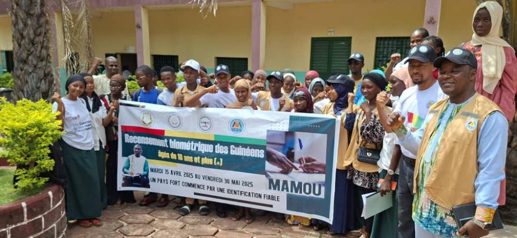 Guinée/Recensement biométrique : l’UCEG en campagne d’information dans les écoles professionnelles de Mamou